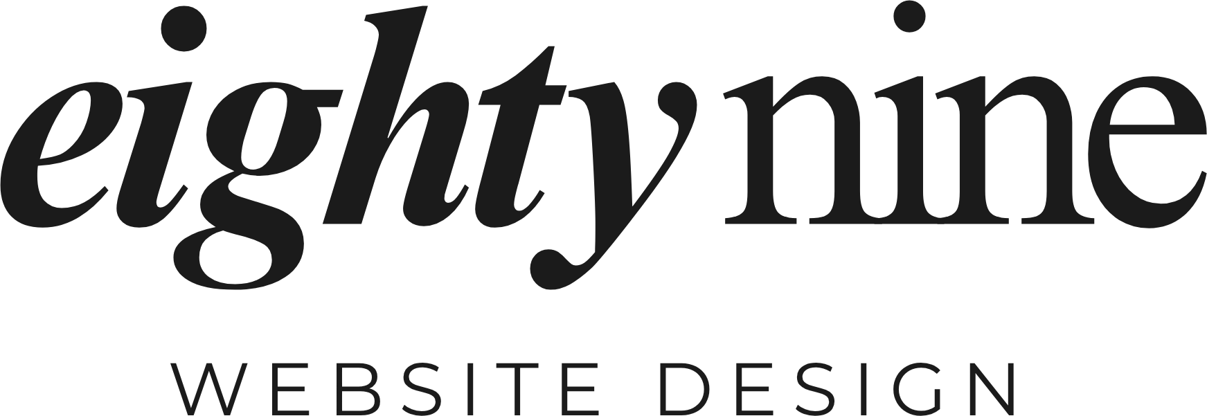 Eighty Nine Website Design